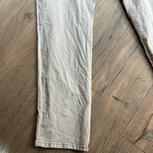 🍂Kut From Kloth Denim Off White Womens Size 10 Straight Leg - Picture 5 of 10